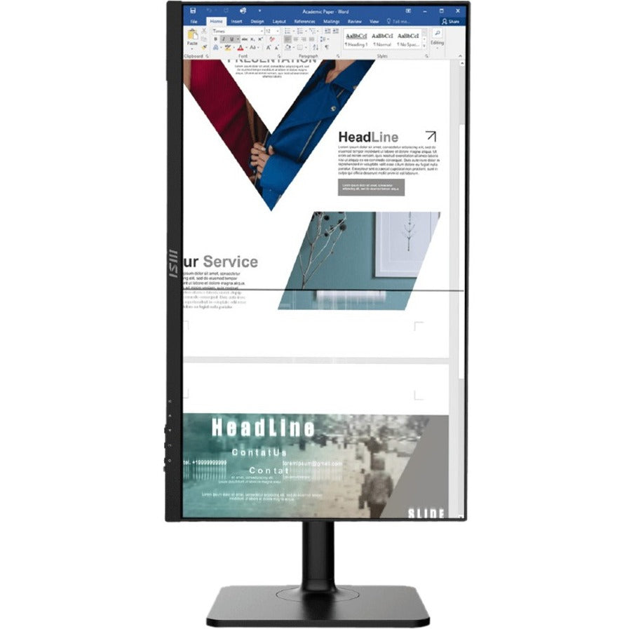 MSI Modern MD241P 24" Class Full HD LCD Monitor - 16:9