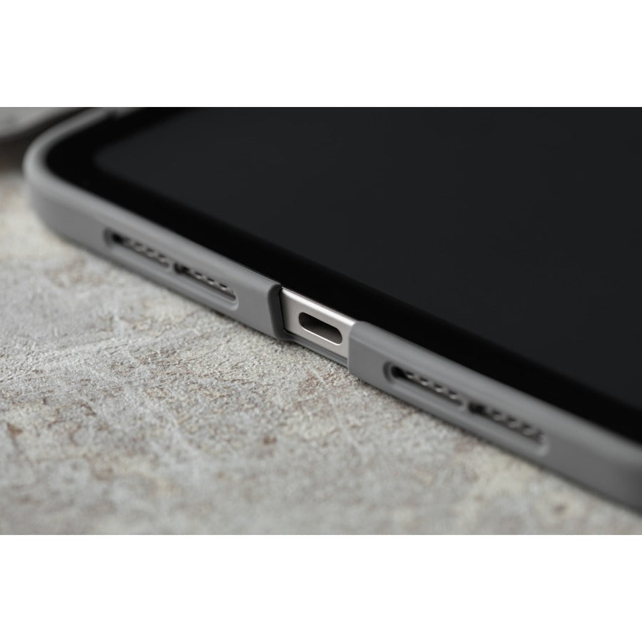 Moshi VersaCover Carrying Case Apple iPad mini (6th Generation) Tablet - Charcoal Black