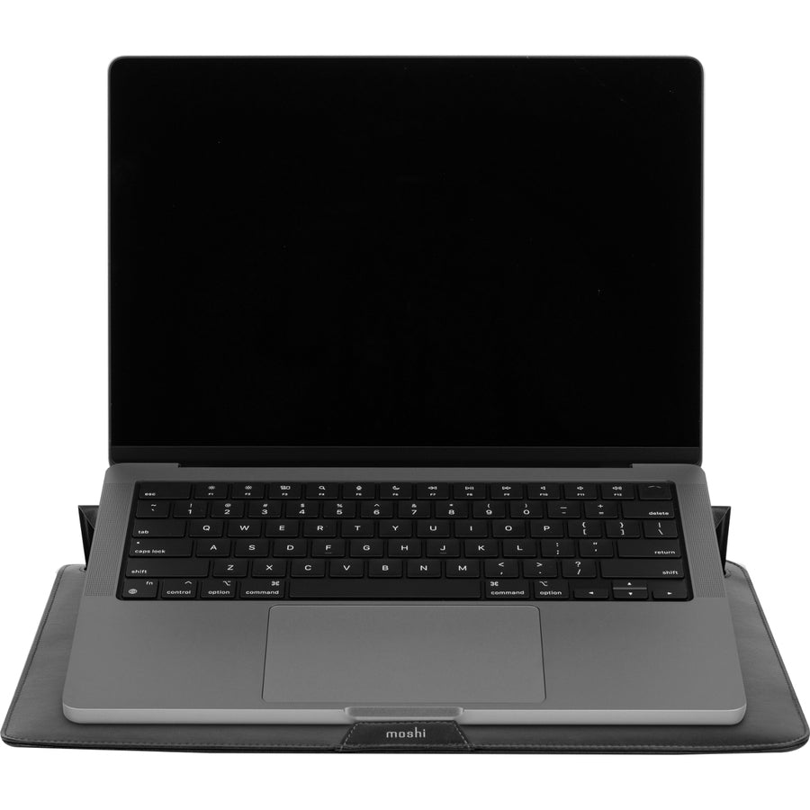Moshi Muse Carrying Case (Sleeve) for 14" Notebook - Jet Black