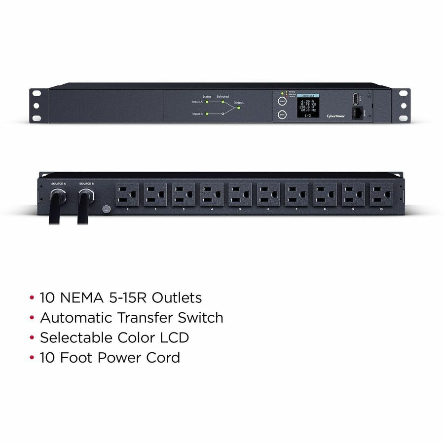 METERED ATS PDU 15A