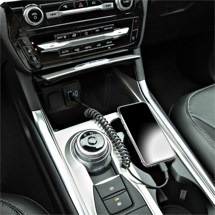 StarTech.com 20in (50cm) USB A to C Charging Cable, Coiled Heavy Duty USB 2.0 A to Type-C, Durable Fast Charge & Sync USB-C Cable, Black