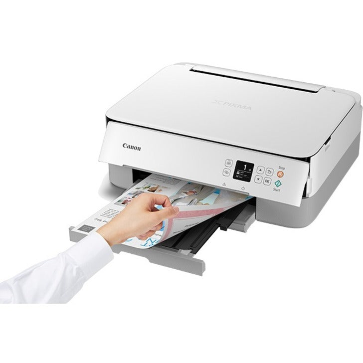 Canon PIXMA TS6420a Wireless Inkjet Multifunction Printer - Color - White