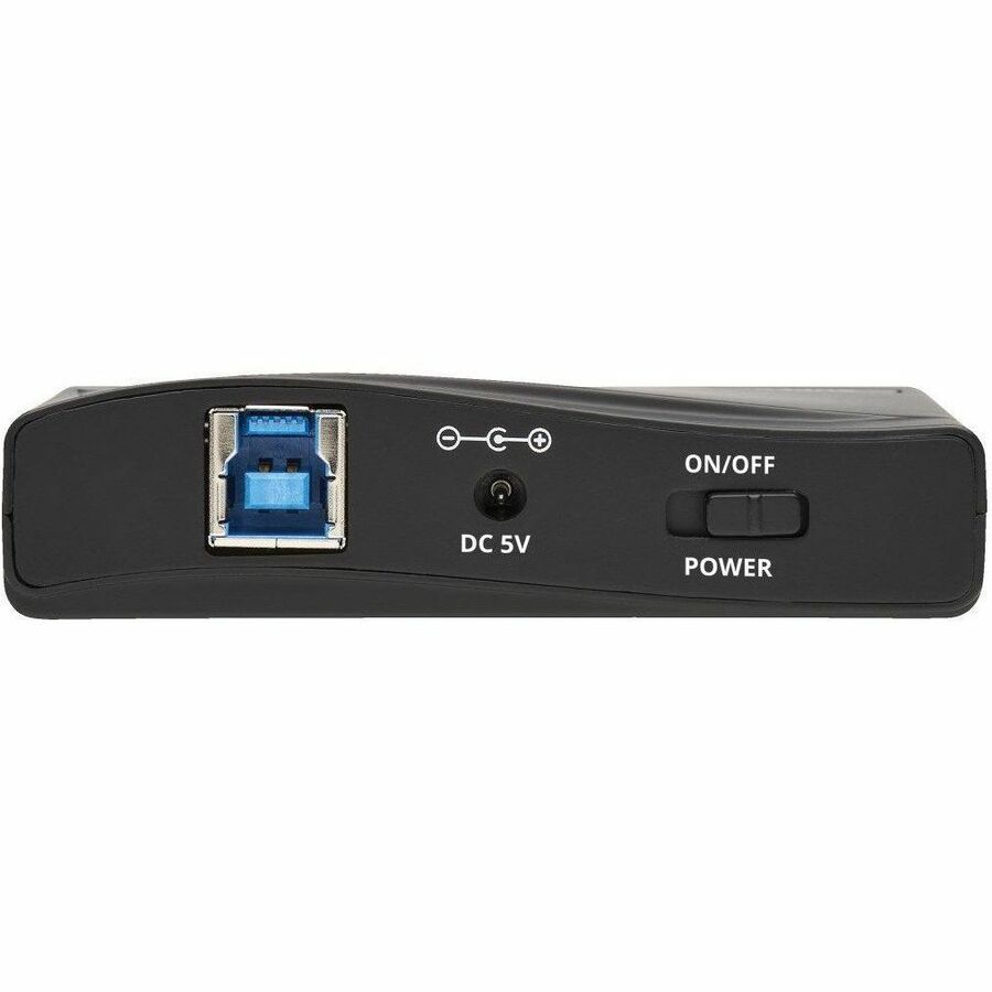 Eaton Tripp Lite Series 4-Port USB-A Mini Hub - USB 3.x (5Gbps), International Plug Adapters