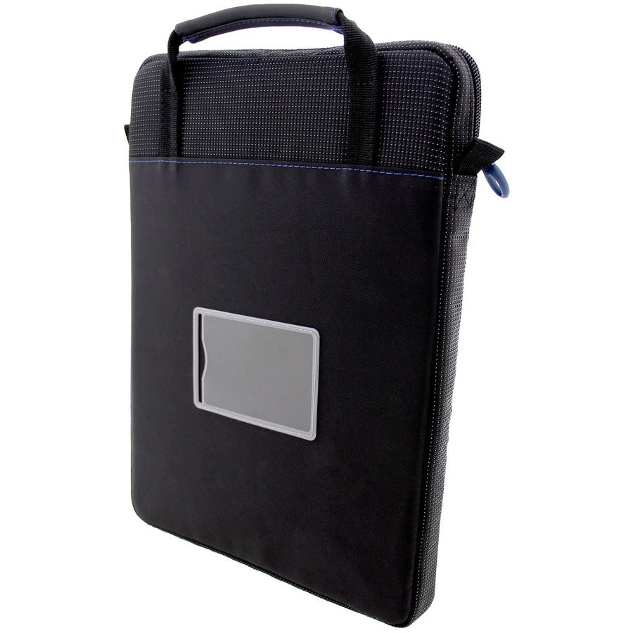 Brenthaven Tred Rugged Carrying Case (Sleeve) for 11" Apple ID Card, Notebook, MacBook, Chromebook, Accessories, Charger, Cord - Black