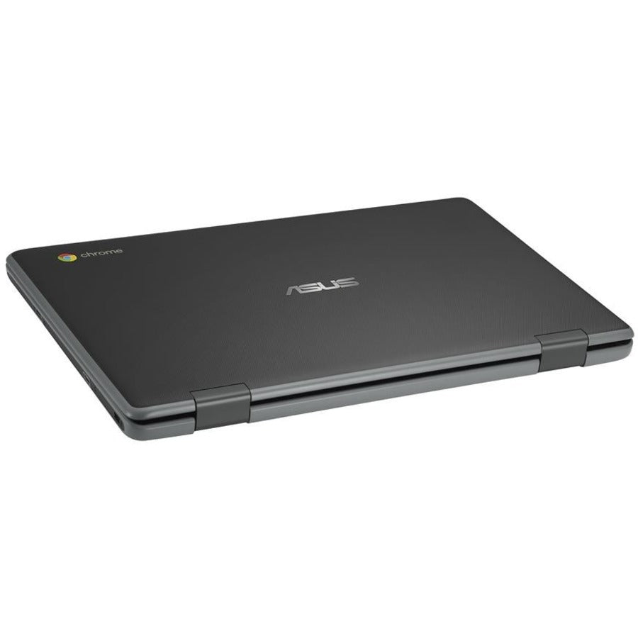 Asus Chromebook C204 C204MA-GE02-GR 11.6" Rugged Chromebook - HD - Intel Celeron N4020 - 4 GB - 32 GB Flash Memory - Dark Gray