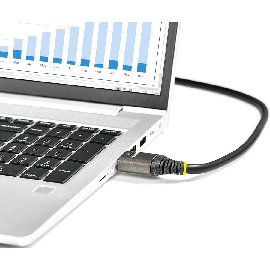 StarTech.com 20in (0.5m) Premium Certified HDMI 2.0 Cable, High-Speed Ultra HD 4K 60Hz HDMI with Ethernet, HDR10, UHD HDMI Monitor Cord