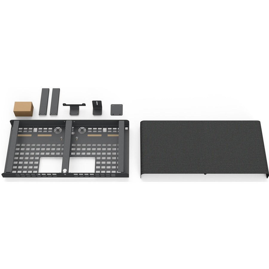 Heckler Design Wall Mount for Video Conferencing System, PTZ Camera, Video Conferencing Camera - Black Gray