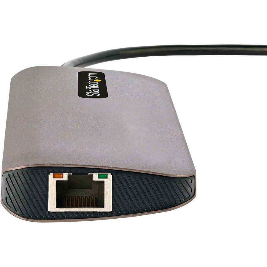 StarTech.com USB C Multiport Adapter, 4K 60Hz HDMI HDR10 Video, 3 Port 5Gbps USB-A Hub, 100W PD Pass-Through, GbE, SD/MicroSD, Mini Dock