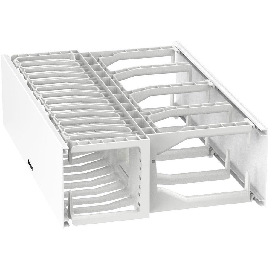 Panduit NetManager HC Horizontal Dual Sided Manager, 3RU, White