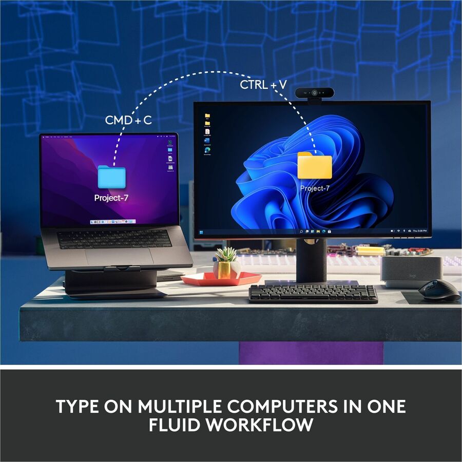 Logitech MX Mechanical Mini Minimalist Wireless Illuminated Keyboard (Clicky) (Graphite)