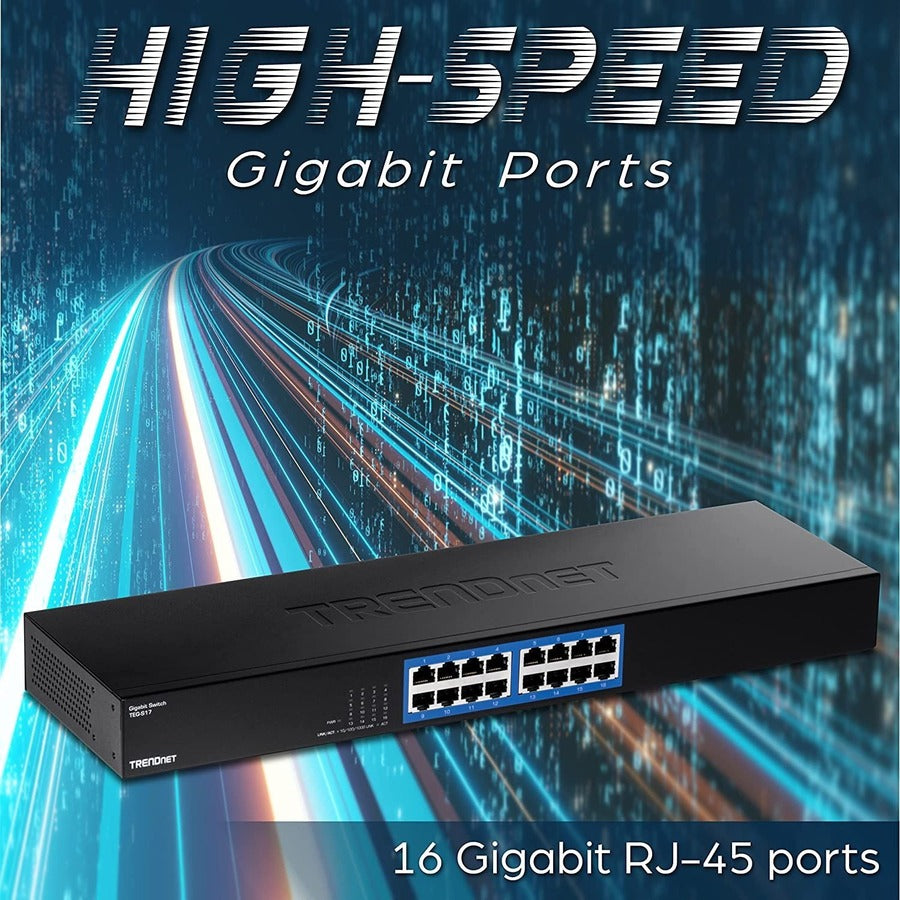 16 Port Gig Switch