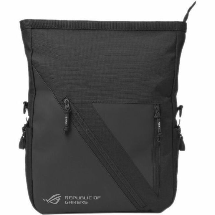 Asus ROG Archer Messenger 14 Carrying Case (Messenger) for 11" to 14" Notebook, Electronics, Umbrella, Water Bottle, Tablet - Black