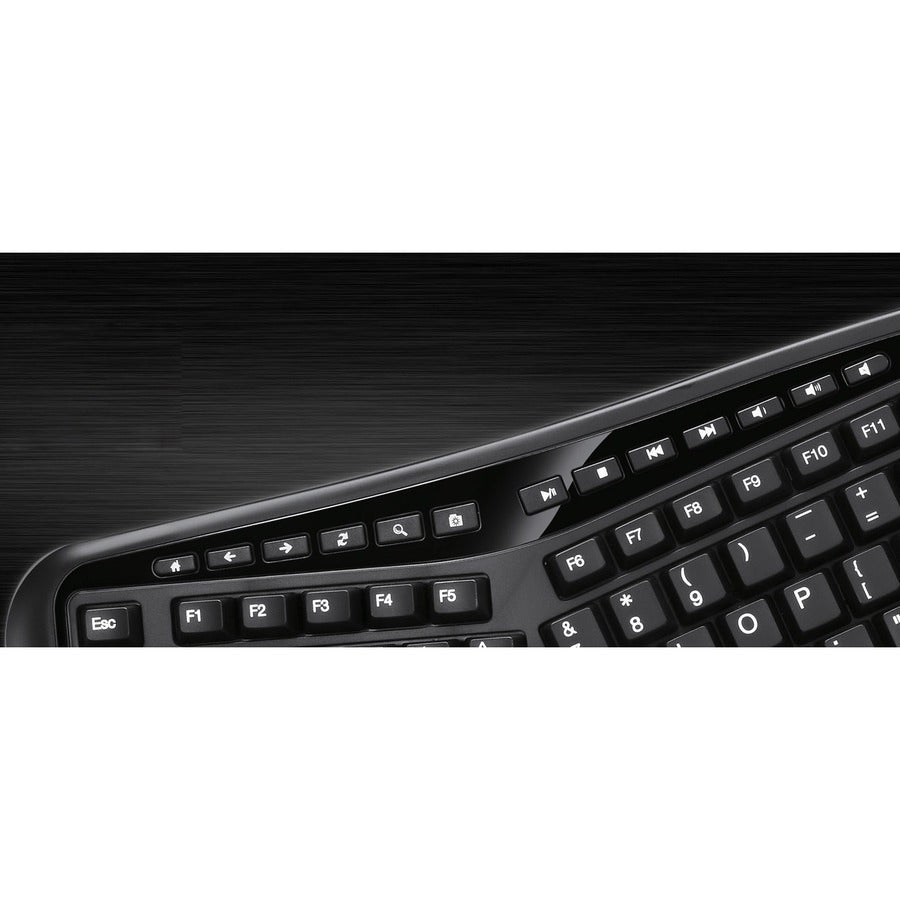 ERGONOMIC KEYBOARD W/ HOT KEYS