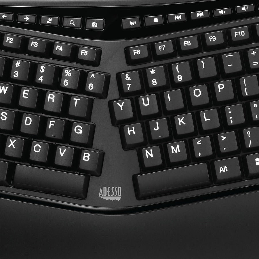 ERGONOMIC KEYBOARD W/ HOT KEYS