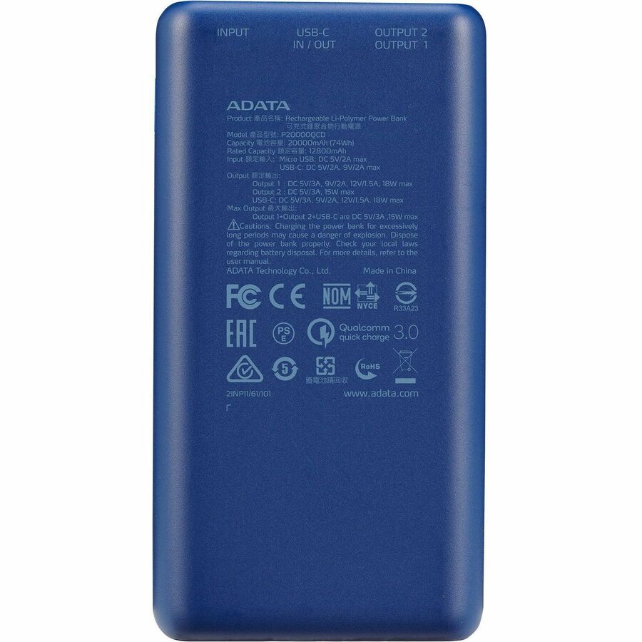Adata P20000QCD Power Bank