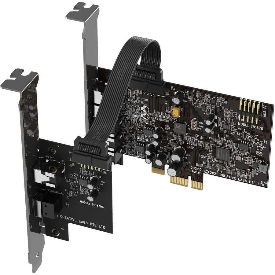 Sound Blaster Audigy Fx V2 Sound Card (with Full Height I/O Bracket)