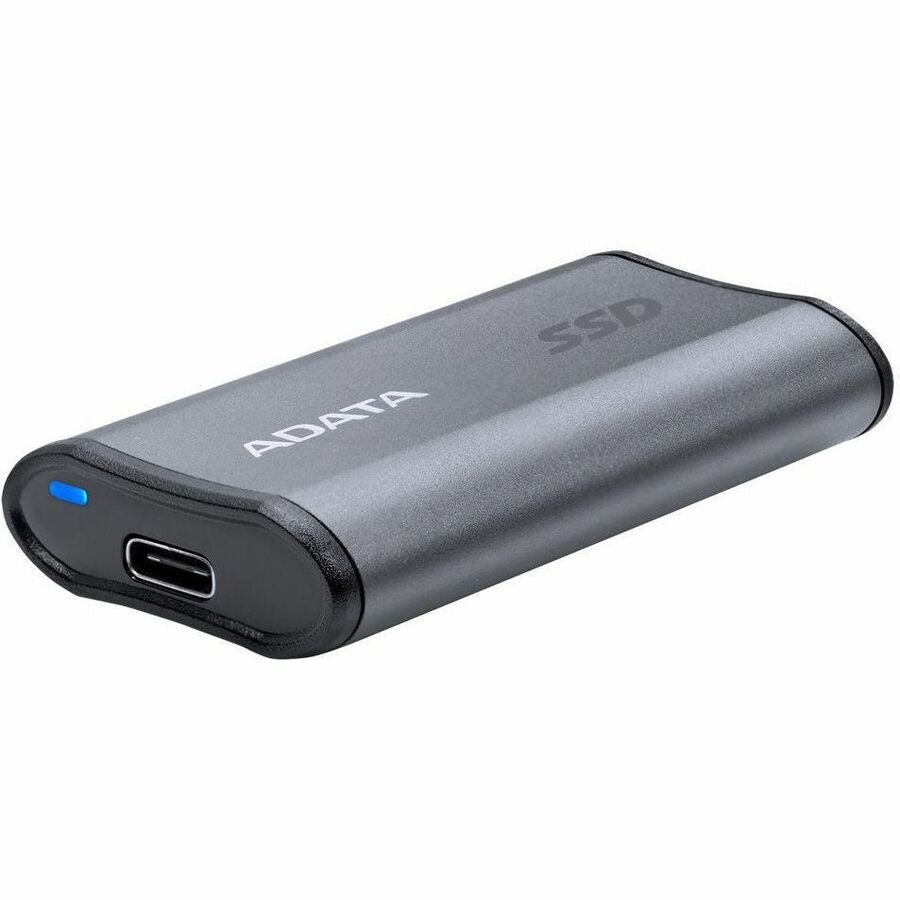 Adata Elite SE880 AELI-SE880-1TCGY 1 TB Portable Solid State Drive - External - Titanium Gray