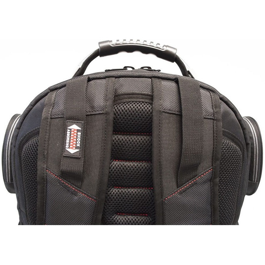 Mobile Edge Carrying Case (Backpack) for 17.3" to 18" Apple, Microsoft, Sony, Nintendo iPad Notebook, Tablet, eReader, Smartphone - Black