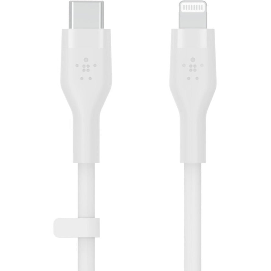 SILICONE USB-C TO LTG 1M WHT