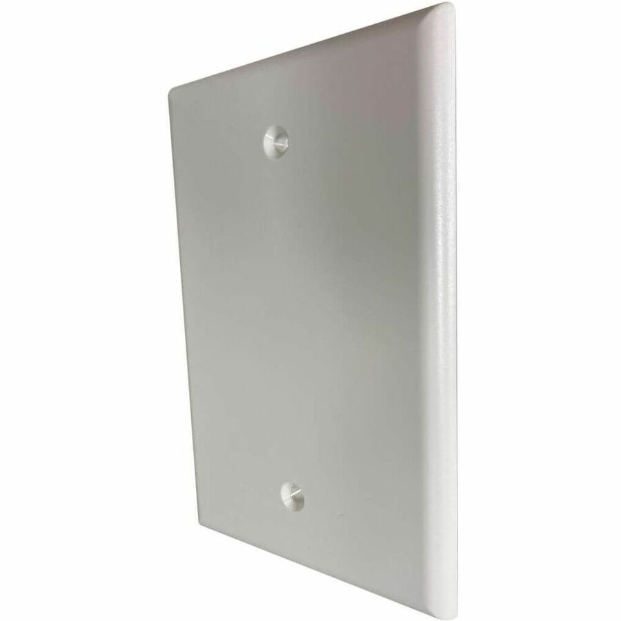 Eaton Tripp Lite Series Safe-IT Blank Wall Plate, Antibacterial, Ivory Matte, TAA