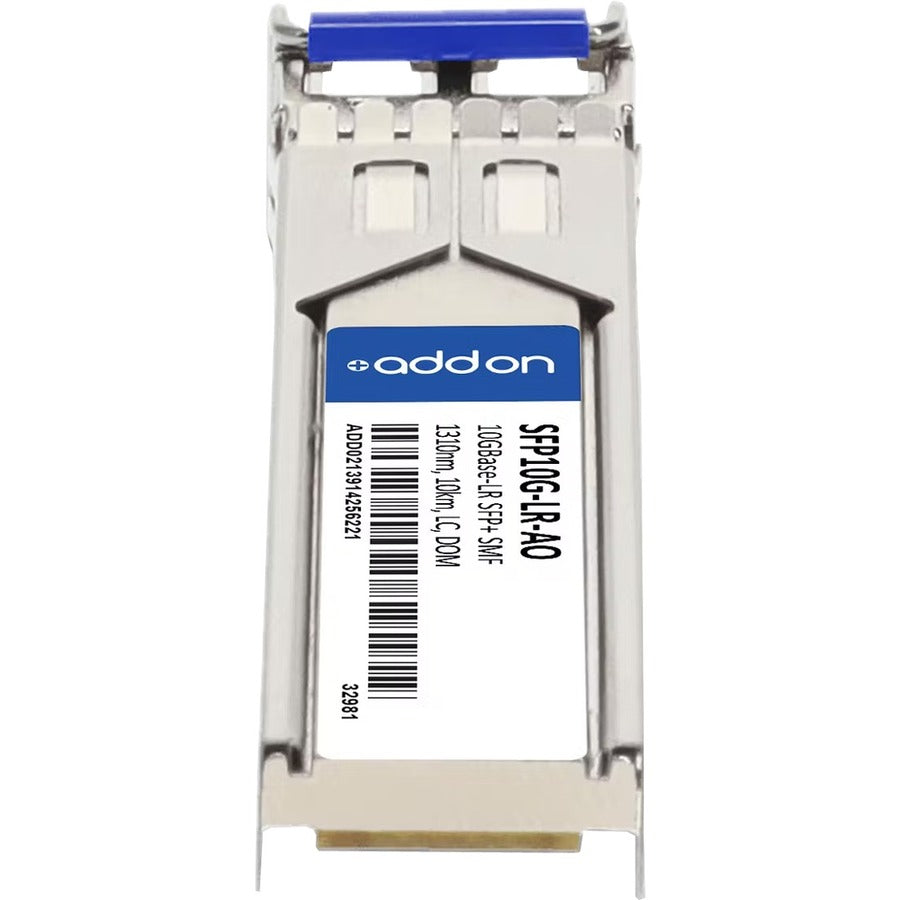 AddOn ZyXEL® SFP10G-LR Compatible TAA 10GBase-LR SFP+ Transceiver (SMF, 1310nm, 10km, LC, DOM)