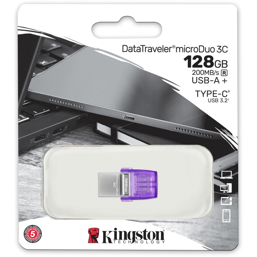 128GB DATATRAVELER MICRODUO 3C