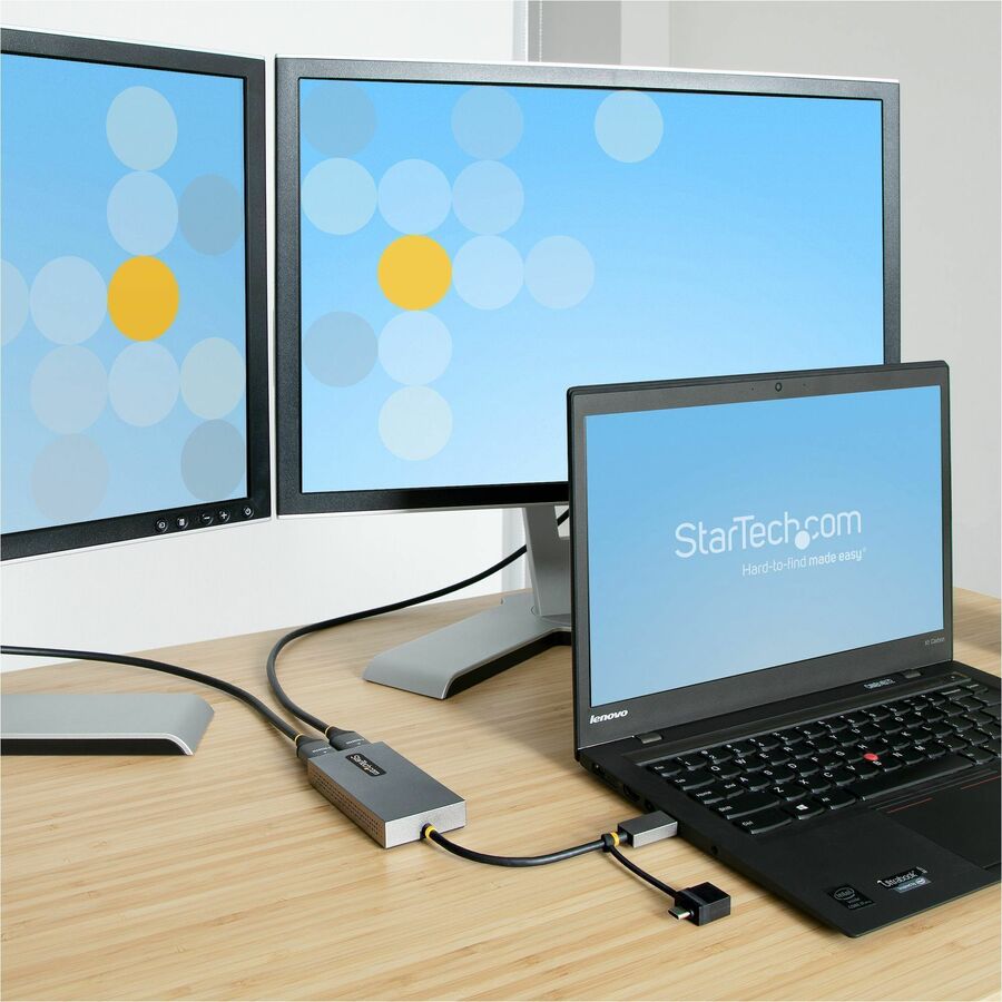 USB TO DUAL HDMI ADAPTER