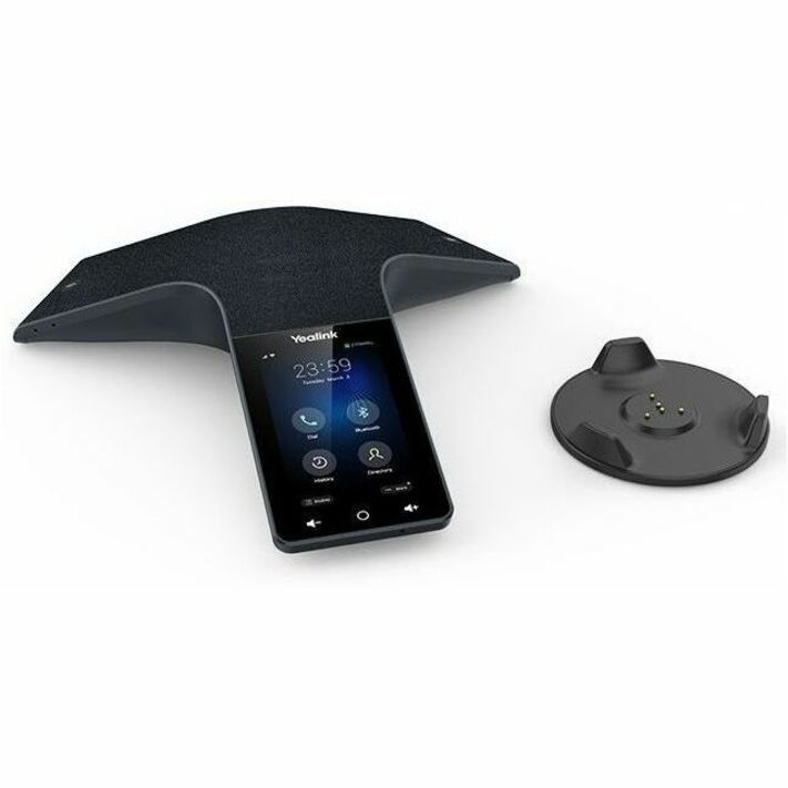 Yealink CP935W IP Conference Station - Corded/Cordless - Wi-Fi, Bluetooth, DECT - Desktop - Black