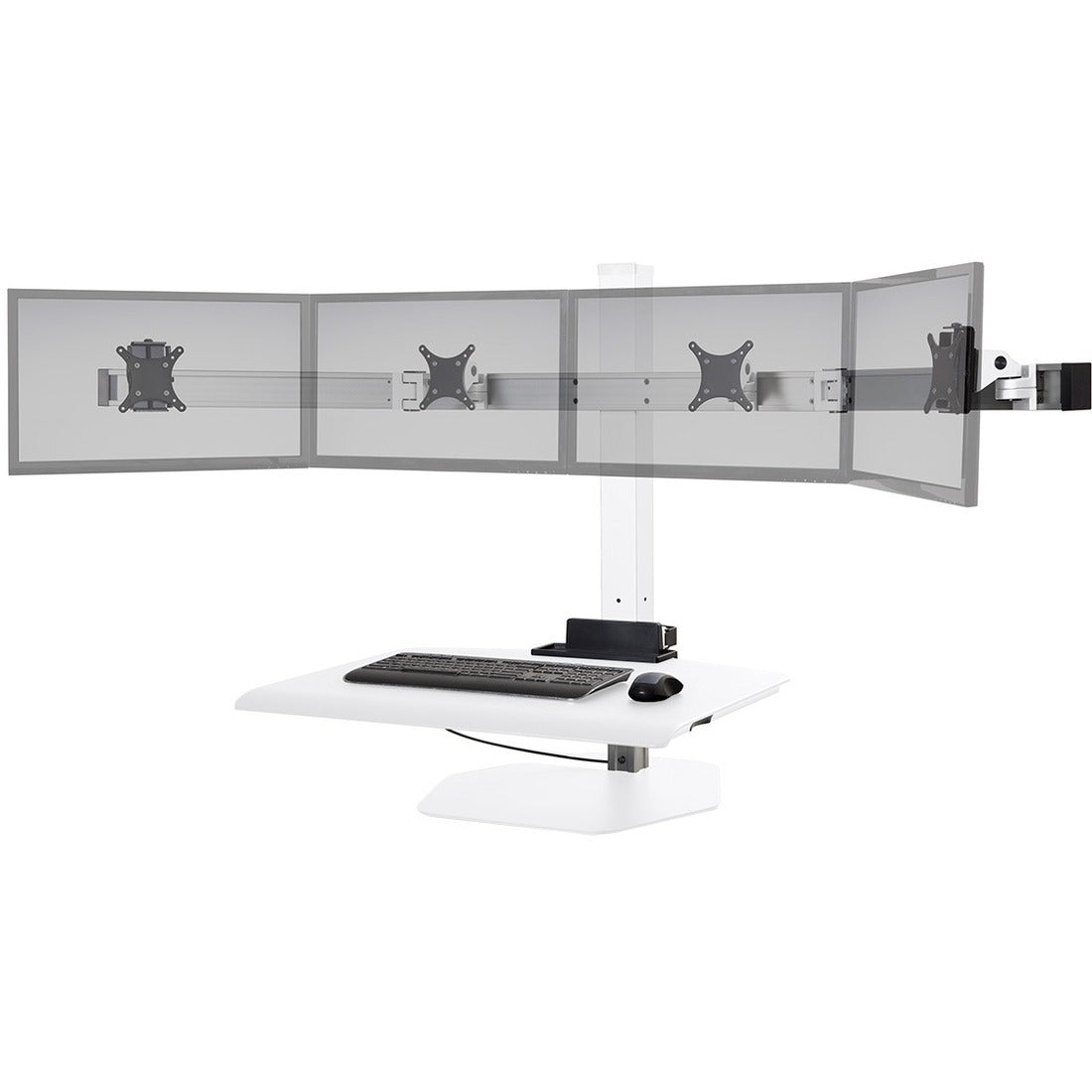 HAT Winston Workstation Quad Freestanding Sit-Stand