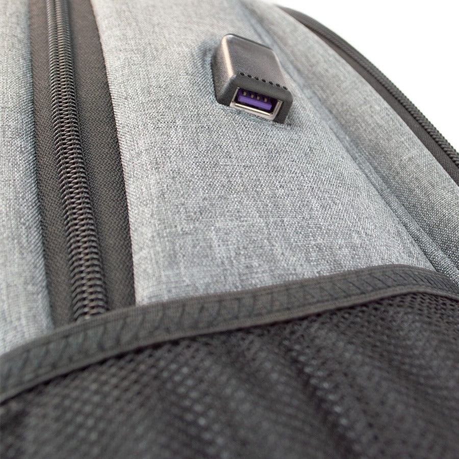 Mobile Edge Commuter Carrying Case Rugged (Backpack) for 15.6" to 16" Notebook, Travel Essential - Gray