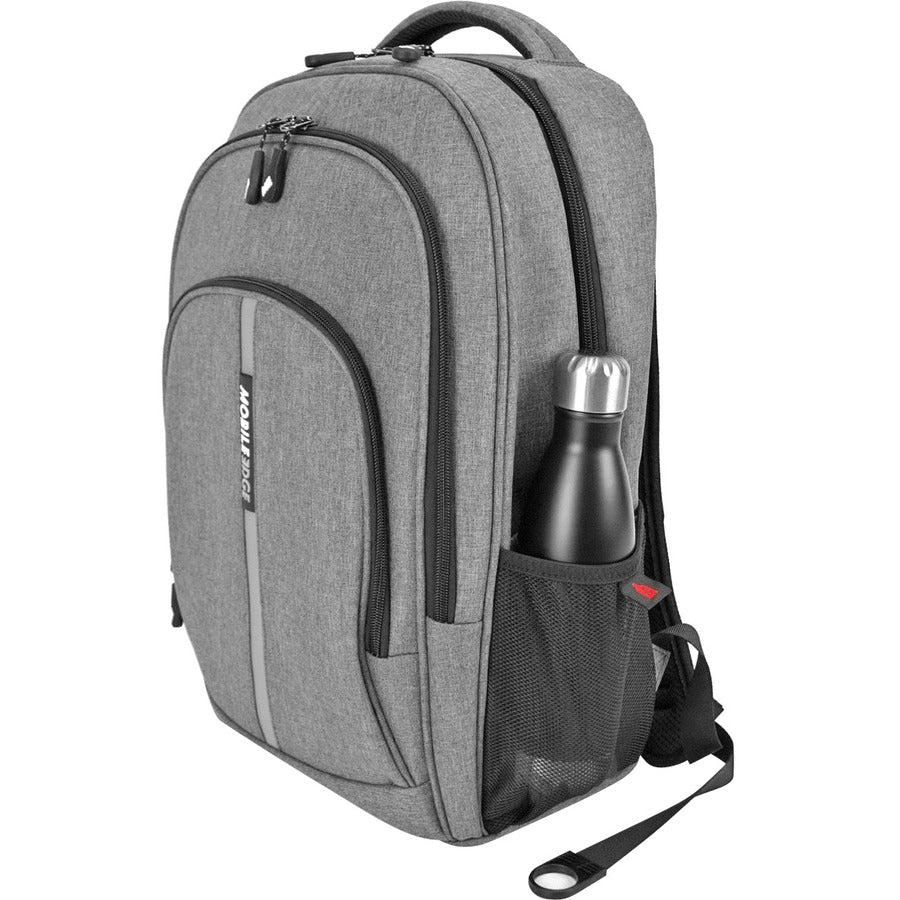 Mobile Edge Commuter Carrying Case Rugged (Backpack) for 15.6" to 16" Notebook, Travel Essential - Gray