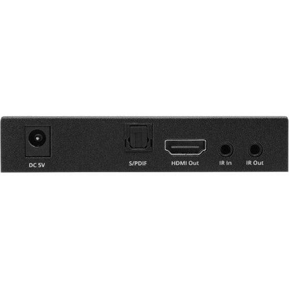 SIIG 1x8 4K 60Hz HDMI Splitter Over Cat6 Extender with Loopout/IR/ARC & RS-232 - Up to 230ft (70m) - Near Zero Latency