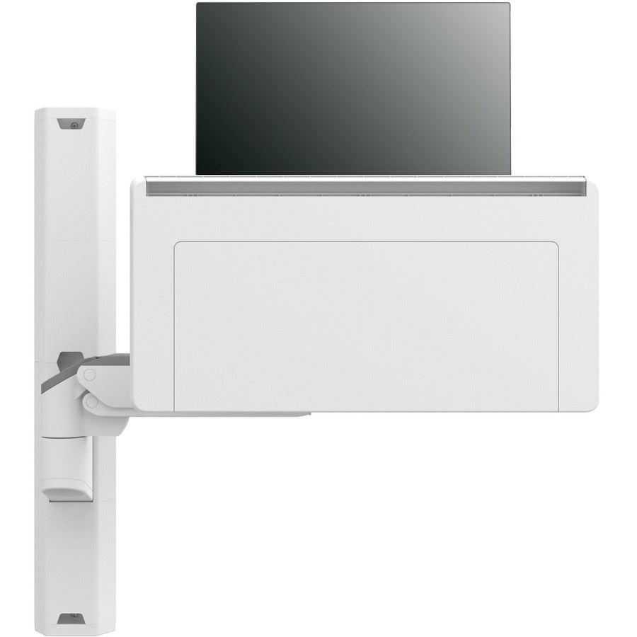 Ergotron CareFit Mounting Arm for Monitor, Mouse, Keyboard, LCD Display, Mount Extension - White