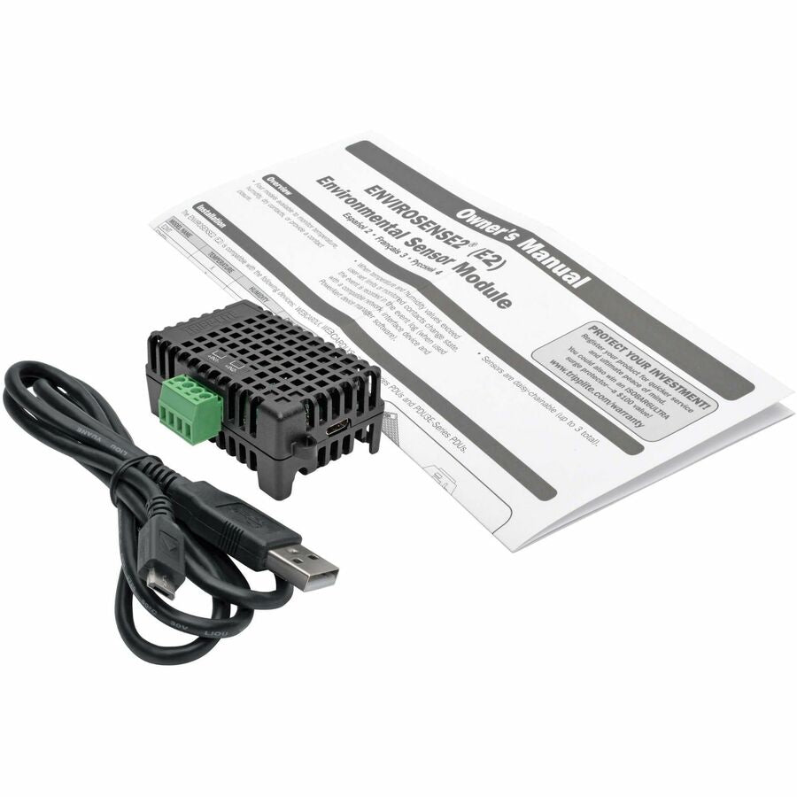 Eaton Tripp Lite Series EnviroSense2 (E2) Environmental Sensor Module with Temperature, Humidity and Digital Inputs, TAA