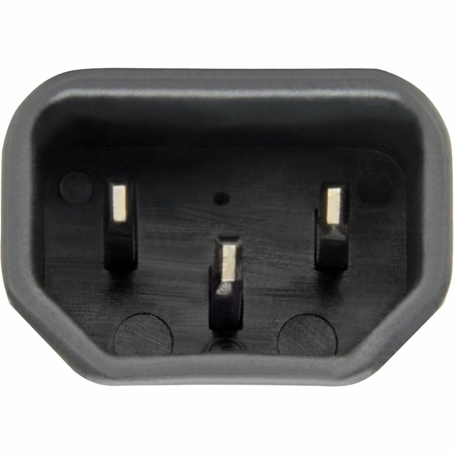 Eaton Tripp Lite Series NEMA 5-15R to C14 Power Cord Adapter - 15A, 125V, Black