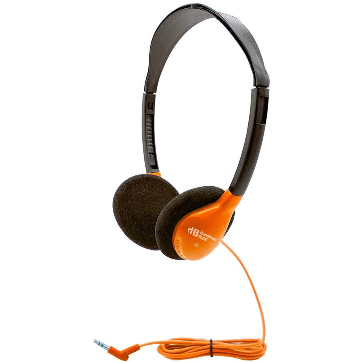 Hamilton Buhl Personal On-Ear Stereo Headphone, ORANGE - 200 Pack