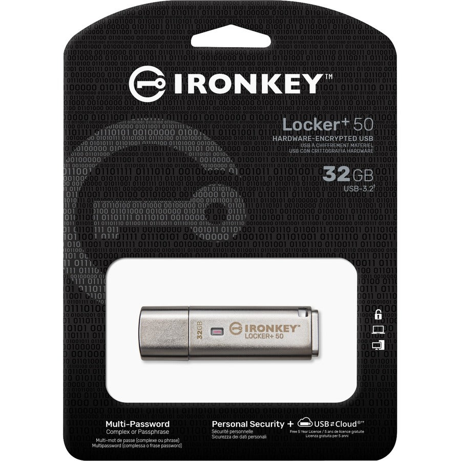 IronKey Locker+ 50 USB Flash Drive