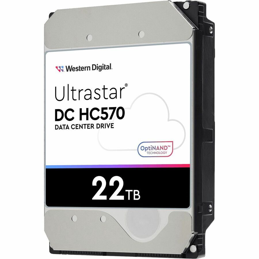 HGST Ultrastar DC HC570 0F48154 22 TB Hard Drive - 3.5" Internal - SATA (SATA/600) - Conventional Magnetic Recording (CMR) Method