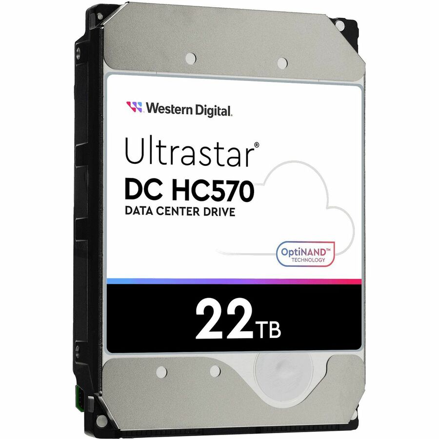 HGST Ultrastar DC HC570 0F48154 22 TB Hard Drive - 3.5" Internal - SATA (SATA/600) - Conventional Magnetic Recording (CMR) Method