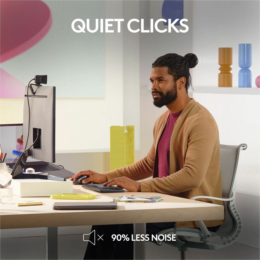 Logitech MX Master 3S for Mac - Wireless Bluetooth Mouse with Ultra-fast Scrolling, Ergo, 8K DPI, Quiet Clicks, Pale Gray