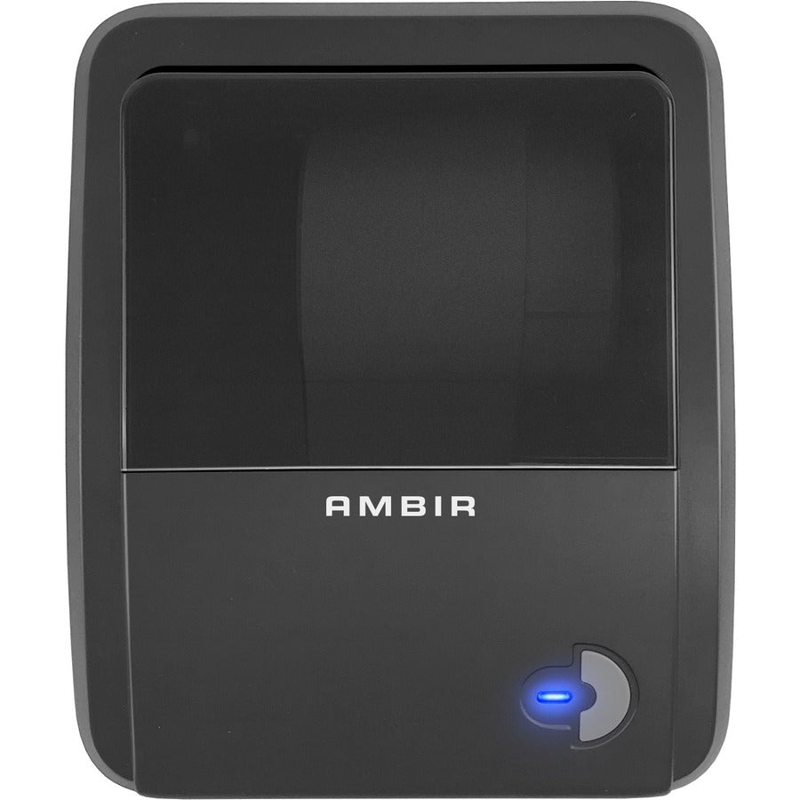 Ambir LP400-AD Desktop, Transportation & Logistic Direct Thermal Printer - Monochrome - Label Print - USB