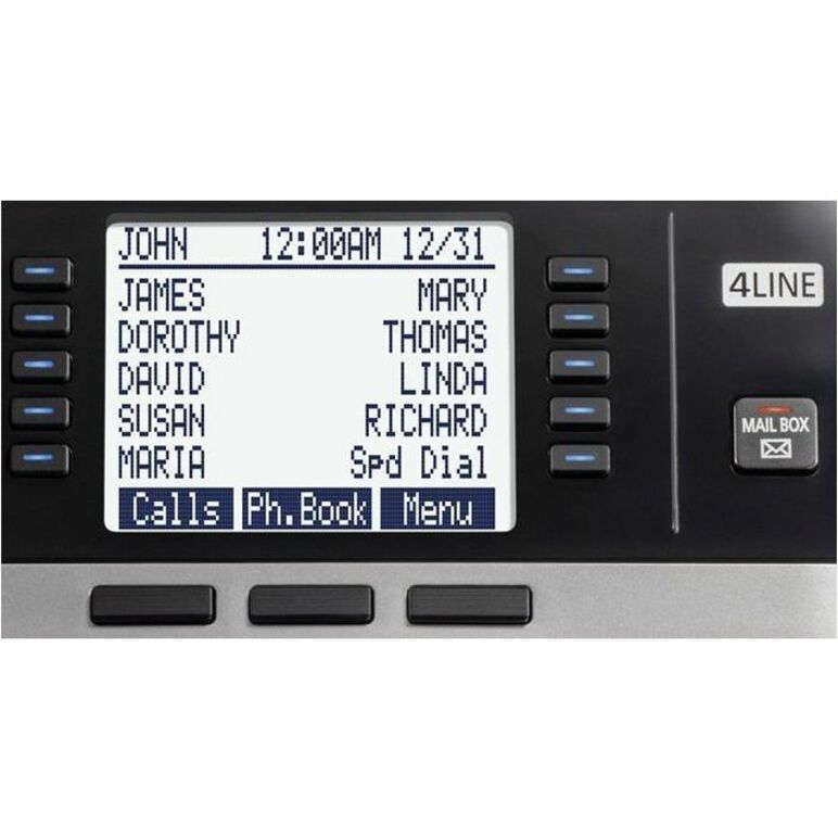 Panasonic KX-TGW420 DECT 6.0 1.90 GHz Corded/Cordless Phone - Desktop - Black