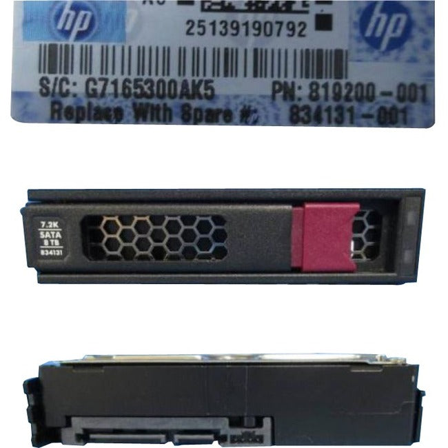 HPE 1 TB Hard Drive - 2.5" Internal - SATA
