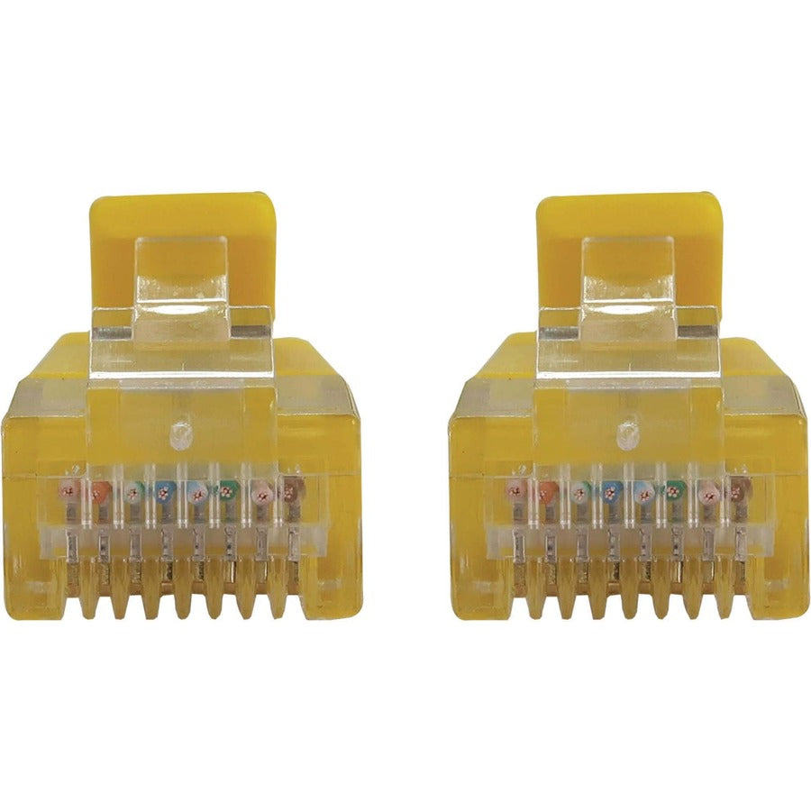 10FT CAT6A YELLOW M/M SNAGLESS