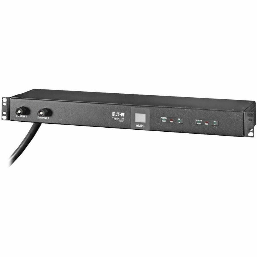 Eaton Tripp Lite Series 2.9kW Single-Phase Basic PDU with ISOBAR Surge Protection, 120V, 3840 Joules, 12 NEMA 5-15/20R Outlets, L5-30P Input, 15 ft. Cord, 1U Rack-Mount, TAA