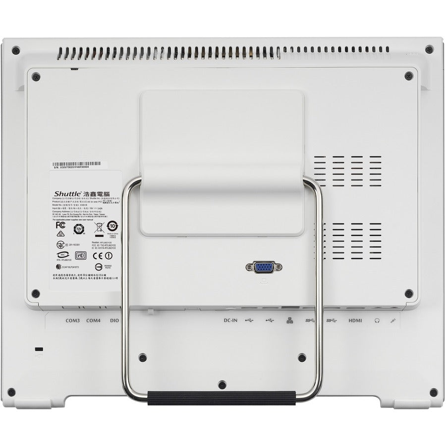 Shuttle XPC X50V8 Barebone System - Desktop - Socket BGA-1528 - 1 x Processor Support - Celeron 10th Gen 5205U 1.90 GHz Dual-core (2 Core)