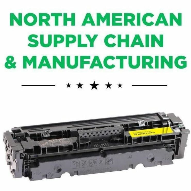Clover Imaging Remanufactured Yellow Toner Cartridge (Reused OEM Chip) for HP 414A (W2022A)