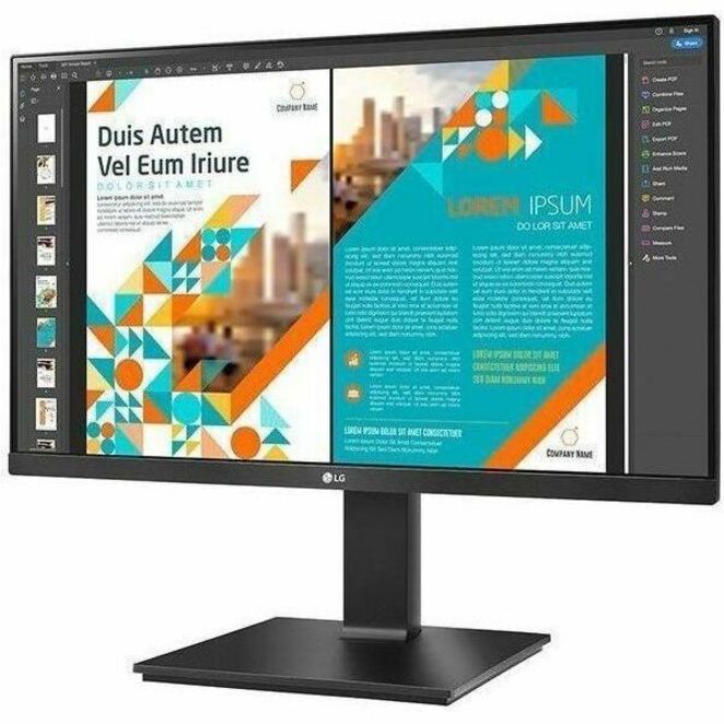 LG 24BP55Q-B 24" Class WQHD LED Monitor - 16:9 - Textured Black