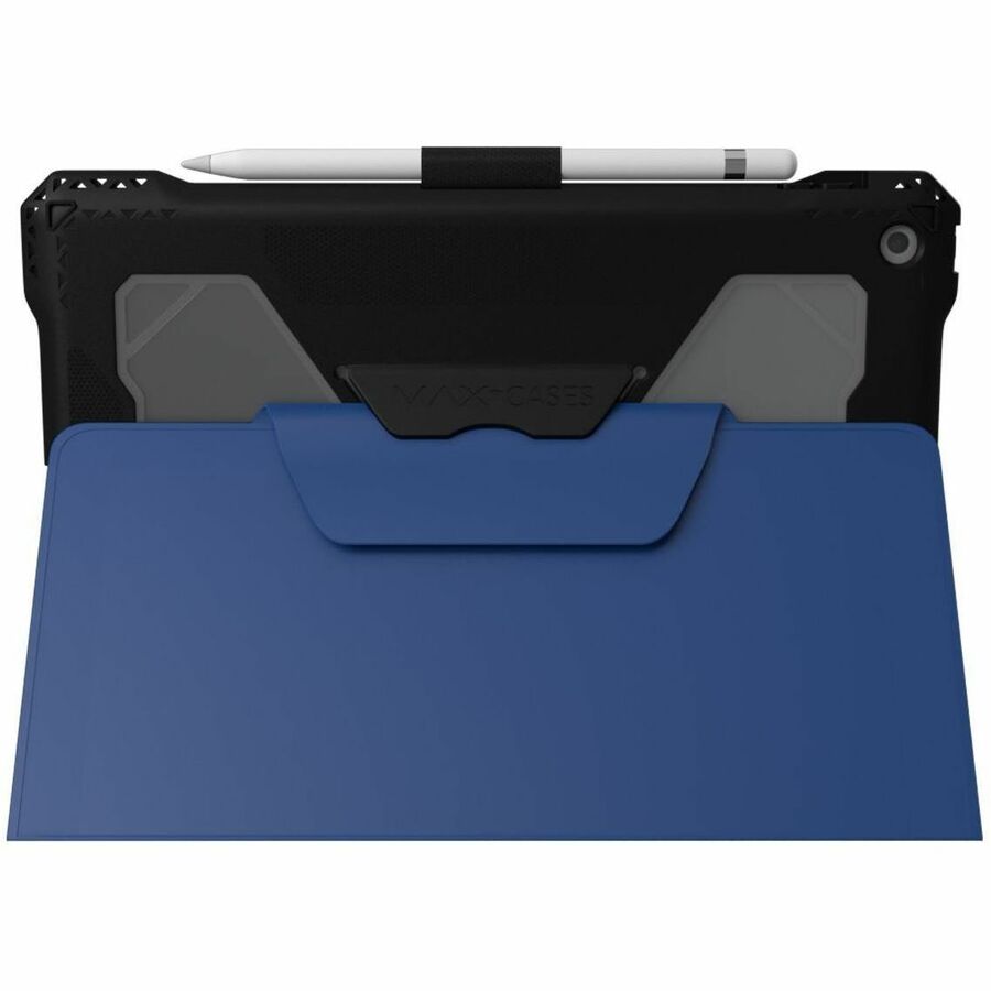 Extreme Folio-X2 for iPad 9 (7/8) 10.2" (2021) (New Wipeable Material) (Blue)