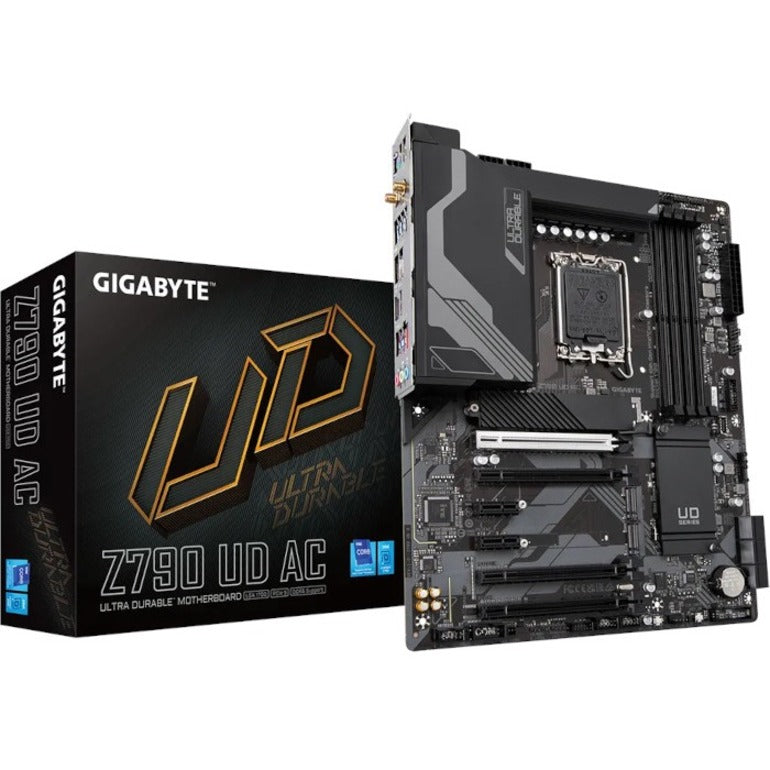 Gigabyte Z790 UD AC Gaming Desktop Motherboard - Intel Z790 Chipset - Socket LGA-1700 - ATX